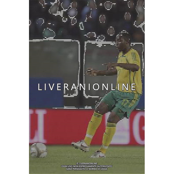 SIENA, 17 OTTOBRE 2007 CALCIO AMICHEVOLE ITALIA SUD AFRICA NELLA FOTO: BENNY McCARTHY FOTO AG. A. LIVERANI