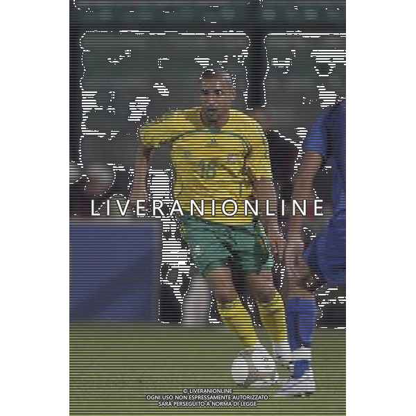 SIENA, 17 OTTOBRE 2007 CALCIO AMICHEVOLE ITALIA SUD AFRICA NELLA FOTO: DELRON BUCKLEY FOTO AG. A. LIVERANI