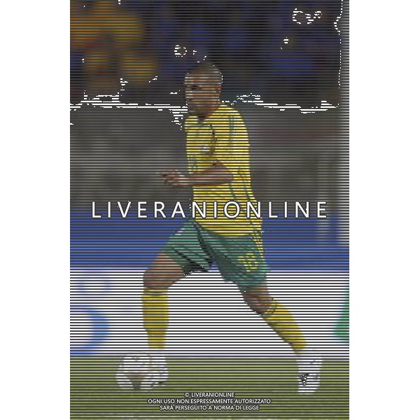 SIENA, 17 OTTOBRE 2007 CALCIO AMICHEVOLE ITALIA SUD AFRICA NELLA FOTO: DELRON BUCKLEY FOTO AG. A. LIVERANI