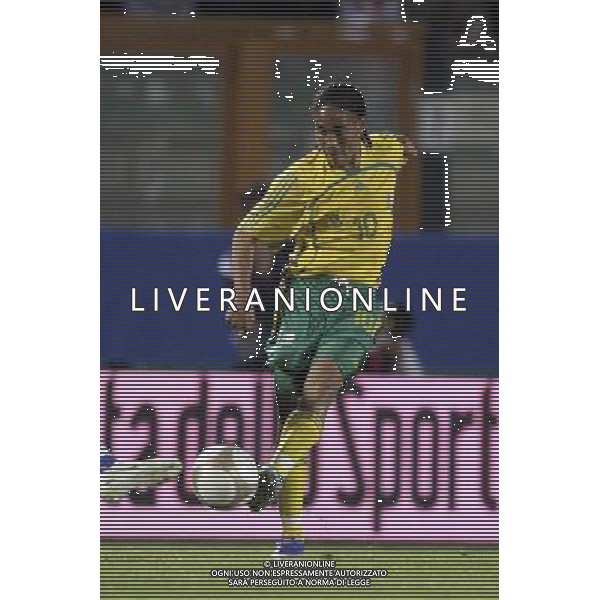 SIENA, 17 OTTOBRE 2007 CALCIO AMICHEVOLE ITALIA SUD AFRICA NELLA FOTO: STEVEN PIENAAR FOTO AG. A. LIVERANI