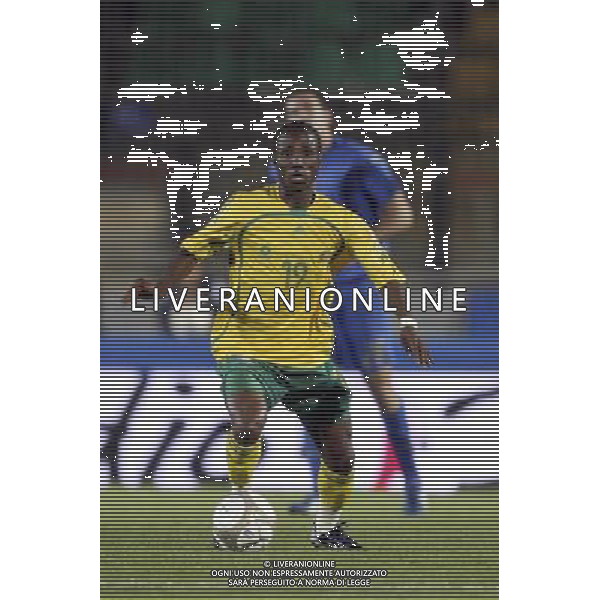 SIENA, 17 OTTOBRE 2007 CALCIO AMICHEVOLE ITALIA SUD AFRICA NELLA FOTO: TEKO MODISE FOTO AG. A. LIVERANI