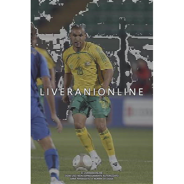 SIENA, 17 OTTOBRE 2007 CALCIO AMICHEVOLE ITALIA SUD AFRICA NELLA FOTO: DELRON BUCKLEY FOTO AG. A. LIVERANI