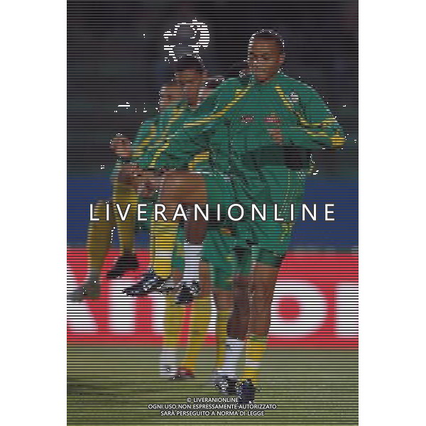 Amichevole Siena - 17.10.2007 Italia-Sud Africa Nella Foto: RISCALDAMENTO SUD AFRICA \Ph.Vitez-Ag. Aldo Liverani