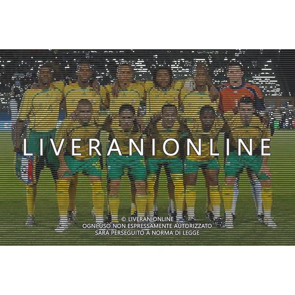 Amichevole Siena - 17.10.2007 Italia-Sud Africa Nella Foto: FORMAZIONE SUD AFRICA \Ph.Vitez-Ag. Aldo Liverani