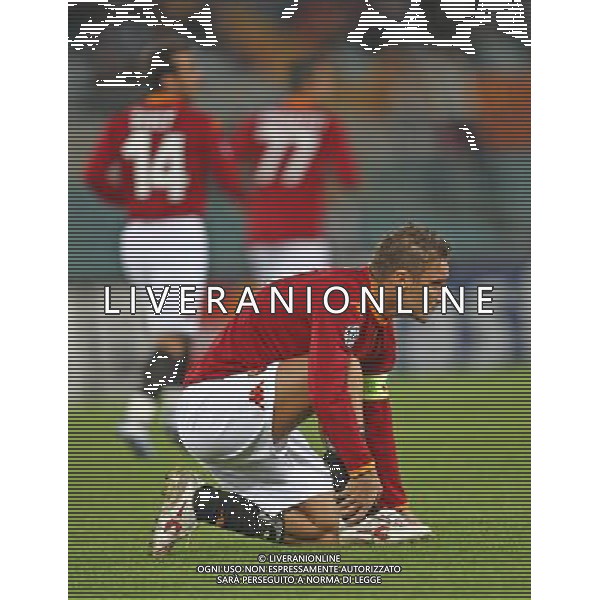 Roma - Stadio Olimpico - 23 / 10 / 2007 - Uefa Champions League 2007/2008 - fase a gironi 3a giornata Gruppo F - Roma Vs Sporting Lisbona (0-0) - nella foto: Totti ph Corradetti / ag. Aldo Liverani