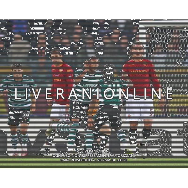 Roma - Stadio Olimpico - 23 / 10 / 2007 - Uefa Champions League 2007/2008 - fase a gironi 3a giornata Gruppo F - Roma Vs Sporting Lisbona (0-0) - nella foto: esultanza di Liedson dopo il gol ph Corradetti / ag. Aldo Liverani