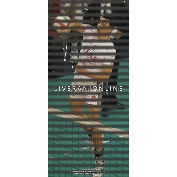 Milano 22 ottobre 2007 Sparkling Volley Milano - Itas Diatec Trentino campionato italiano maschile di pallavolo serie A Tim nella foto: Nikolov Vladimir foto Andry / Ag. Aldo Liverani