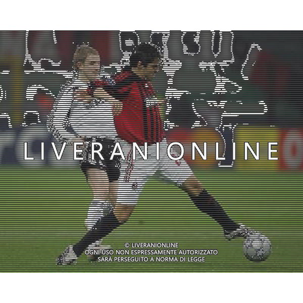 Milan - Shakhtar Donetsk Champions League 24/10/2007 nella foto kaka e kucher ph Luzzani/Ag. Aldo Lliverani SAS