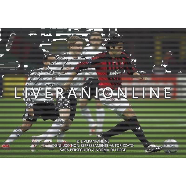 Milan - Shakhtar Donetsk Champions League 24/10/2007 nella foto kaka e kucher ph Luzzani/Ag. Aldo Lliverani SAS
