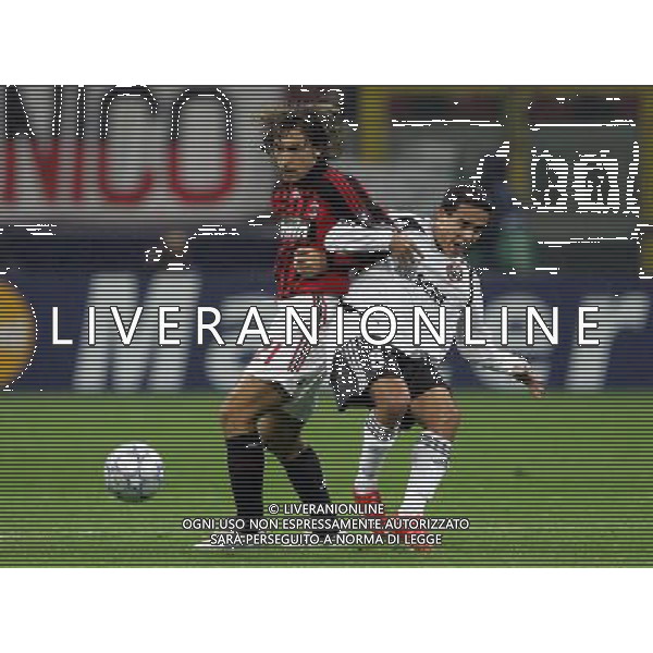 Milan - Shakhtar Donetsk Champions League 24/10/2007 nella foto andrea pirlo e jadson ph luzzani/Ag. Aldo Lliverani SAS