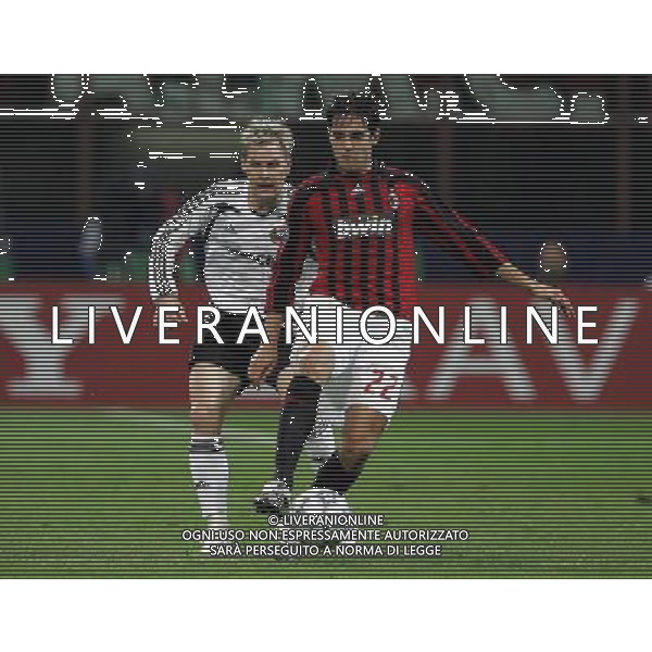Milan - Shakhtar Donetsk Champions League 24/10/2007 nella foto kaka e hubschman ph luzzani/Ag. Aldo Lliverani SAS