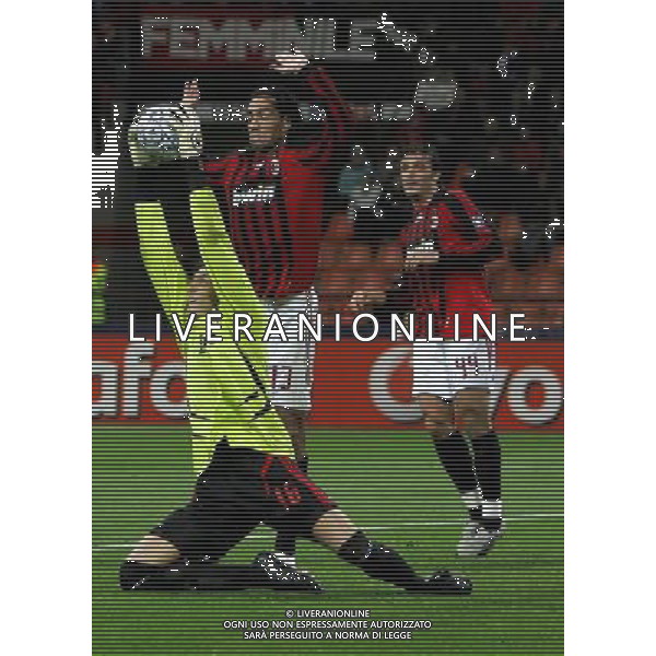 Milan - Shakhtar Donetsk Champions League 24/10/2007 nella foto zeljko kalac in parata ph luzzani/Ag. Aldo Lliverani SAS