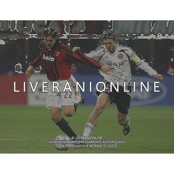 Milan - Shakhtar Donetsk Champions League 24/10/2007 nella foto kaka e chygrynskiy ph luzzani/Ag. Aldo Lliverani SAS