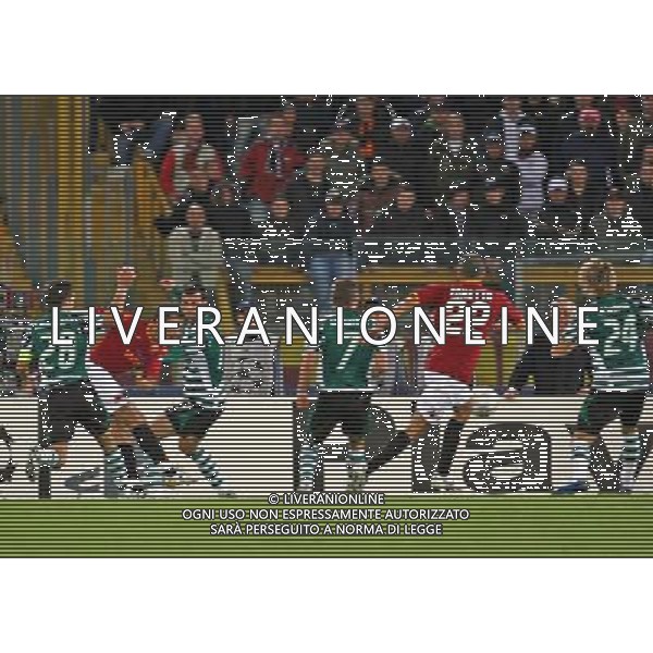 Roma - Sporting Lisbona (2-1) - 23/10/2007 Uefa Champions League 2007/2008 - fase a gironi 3a giornata Gruppo F nella foto: il Gol di mirko vucinic ph Corradetti / ag. Aldo Liverani Sas