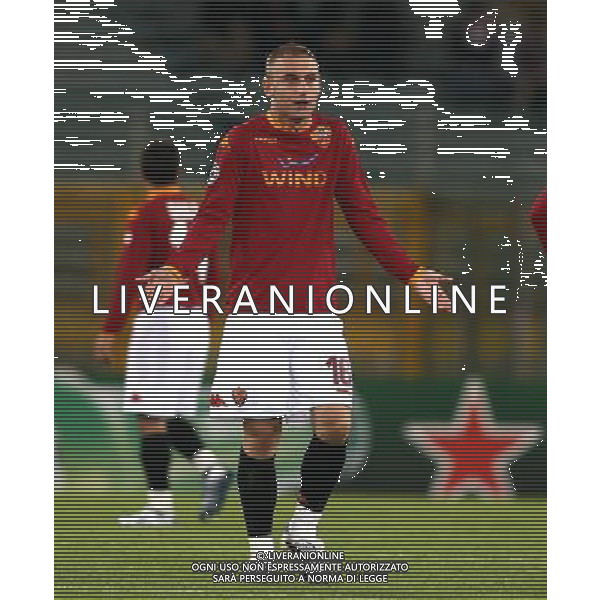 Roma - Sporting Lisbona (2-1) - 23/10/2007 Uefa Champions League 2007/2008 - fase a gironi 3a giornata Gruppo F nella foto: Daniele DE ROSSI ph Corradetti / ag. Aldo Liverani Sas