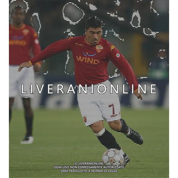 Roma - Sporting Lisbona (2-1) - 23/10/2007 Uefa Champions League 2007/2008 - fase a gironi 3a giornata Gruppo F nella foto: David PIZARRO ph Corradetti / ag. Aldo Liverani Sas