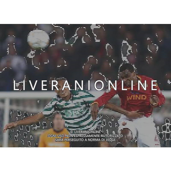 Roma - Sporting Lisbona (2-1) - 23/10/2007 Uefa Champions League 2007/2008 - fase a gironi 3a giornata Gruppo F nella foto: Silveira Dos Santos JUAN ph Corradetti / ag. Aldo Liverani Sas