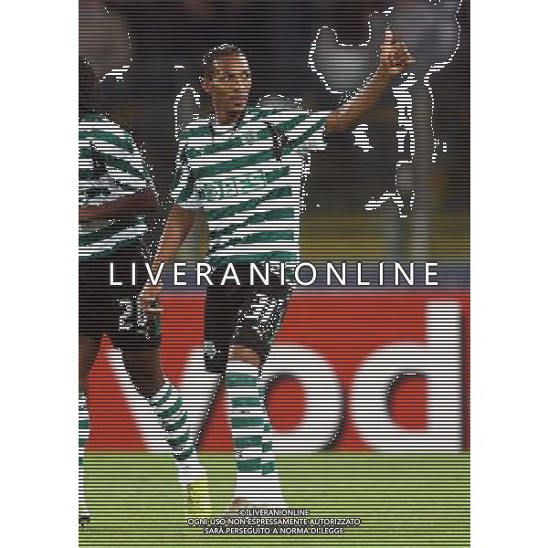 Roma - Sporting Lisbona (2-1) - 23/10/2007 Uefa Champions League 2007/2008 - fase a gironi 3a giornata Gruppo F nella foto: esultanza dopo il gol di LIEDSON da Silva Muniz ph Corradetti / ag. Aldo Liverani Sas