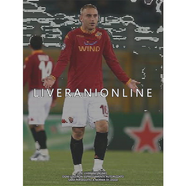 Roma - Sporting Lisbona (2-1) - 23/10/2007 Uefa Champions League 2007/2008 - fase a gironi 3a giornata Gruppo F nella foto: Daniele DE ROSSI ph Corradetti / ag. Aldo Liverani Sas