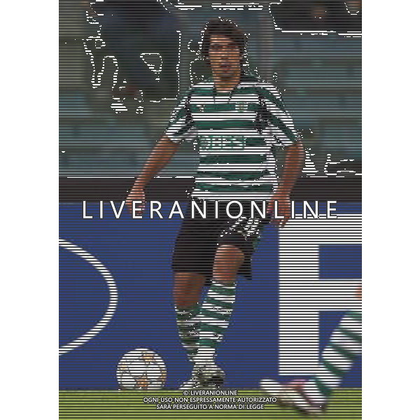 Roma - Sporting Lisbona (2-1) - 23/10/2007 Uefa Champions League 2007/2008 - fase a gironi 3a giornata Gruppo F nella foto: Fernando Moreira Ferreira ABEL ph Corradetti / ag. Aldo Liverani Sas