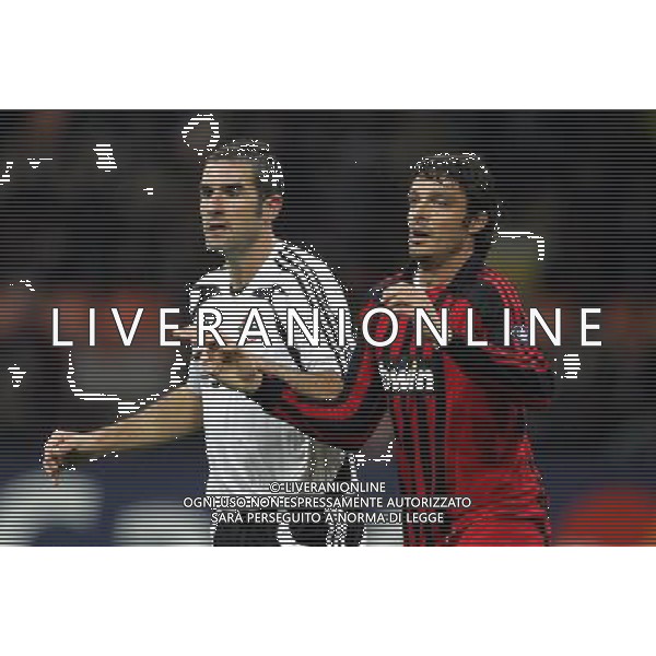 Milano 24/10/2007 Champions League 2007/08 milan-shakhtar donetsk 4:1 nella foto lucarelli cristiano e oddo massimo ph marco luzzani/ag aldo liverani s.a.s.