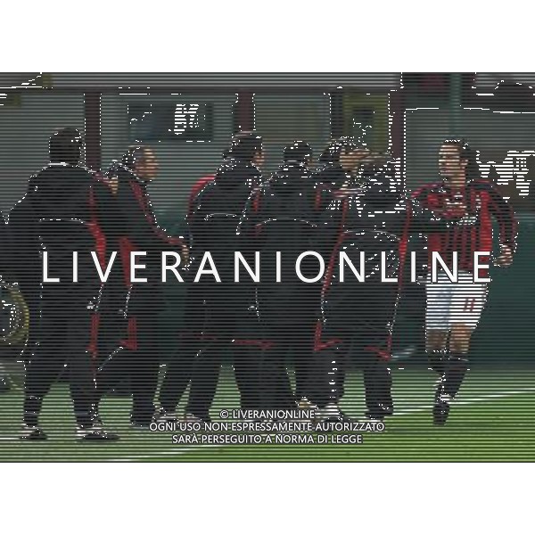 Milano 24/10/2007 Champions League 2007/08 milan-shakhtar donetsk 4:1 nella foto gilardino alberto esulta dopo il gol ph marco luzzani/ag aldo liverani s.a.s.