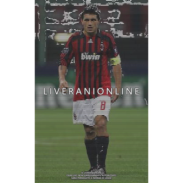 Milano 24/10/2007 Champions League 2007/08 milan-shakhtar donetsk 4:1 nella foto gattuso gennaro ph marco luzzani/ag aldo liverani s.a.s.