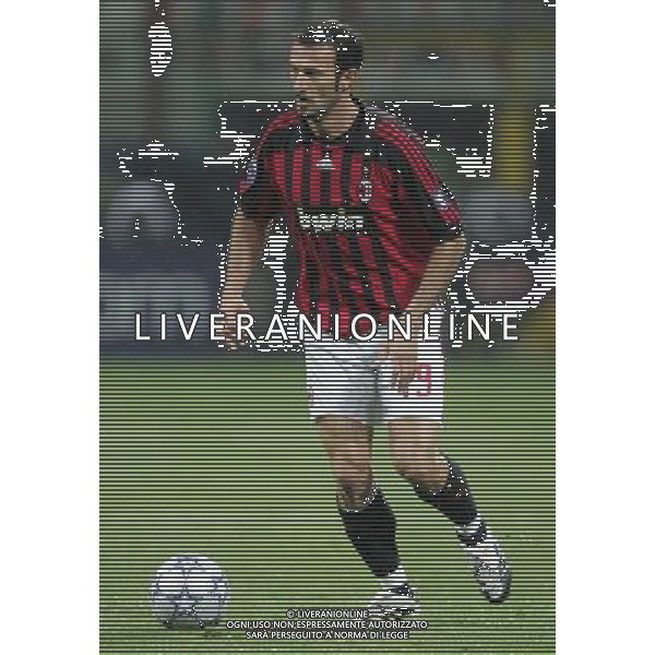 Milano 24 ottobre 2007 Milan - Shakhtar Donetsk Uefa Champions League 2007/2008 nella foto: Favalli Giuseppe foto Andry / Ag. Aldo Liverani