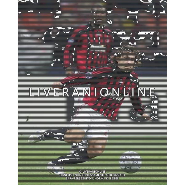 Milano 24 ottobre 2007 Milan - Shakhtar Donetsk Uefa Champions League 2007/2008 nella foto: Pirlo Andrea foto Andry / Ag. Aldo Liverani