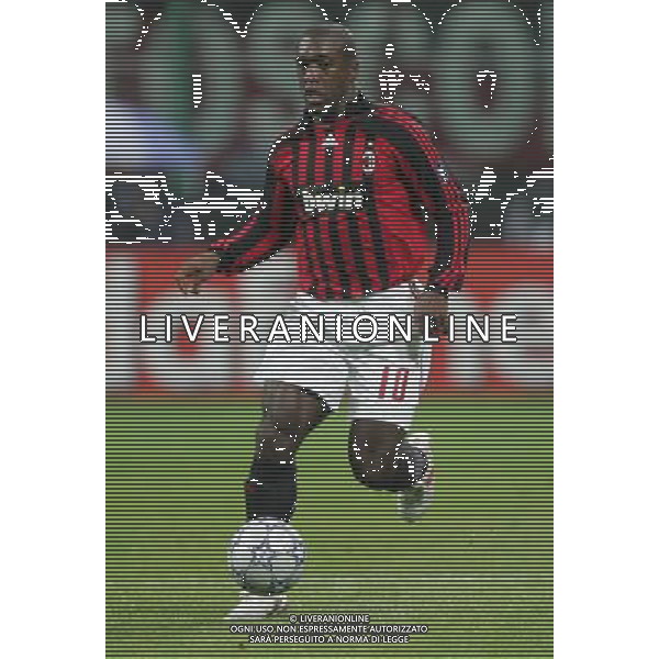 Milano 24 ottobre 2007 Milan - Shakhtar Donetsk Uefa Champions League 2007/2008 nella foto: Seedorf Clarence foto Andry / Ag. Aldo Liverani