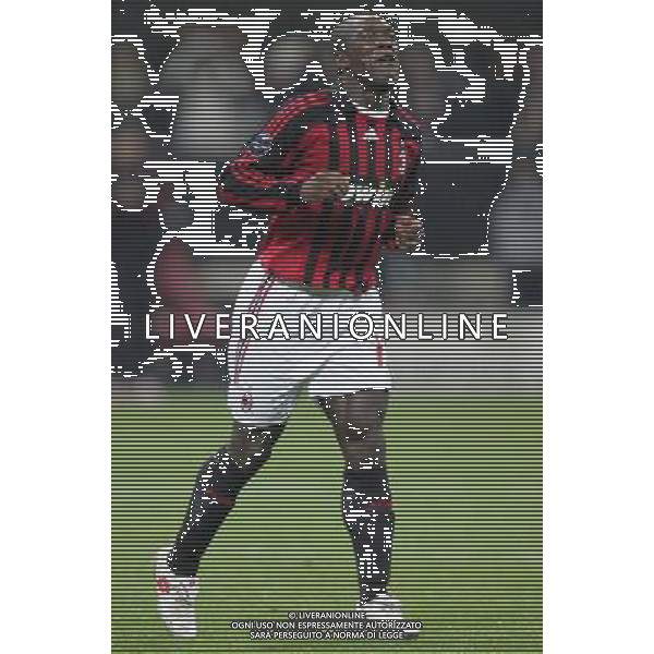 Milano 24 ottobre 2007 Milan - Shakhtar Donetsk Uefa Champions League 2007/2008 nella foto: esultanza dopo il gol di Seedorf Clarence foto Andry / Ag. Aldo Liverani
