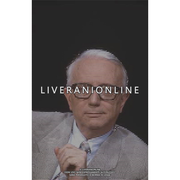 Enzo Biagi Scrittore Giornalista ph archivio Agenzia Aldo Liverani Sas retrospettiva