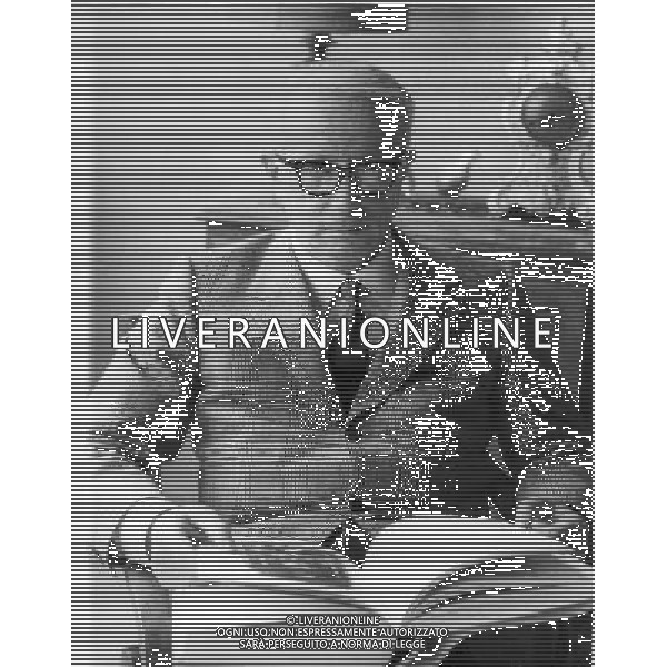 Enzo Biagi Scrittore Giornalista ph archivio Agenzia Aldo Liverani Sas retrospettiva