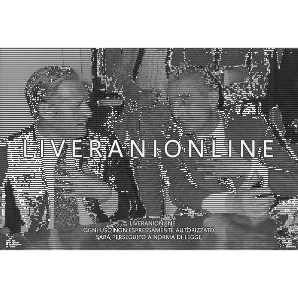 ROMA NELLA FOTO NILS LIEDHOLM CON DINO VIOLA FOTO DUFOTO-LIVERANI