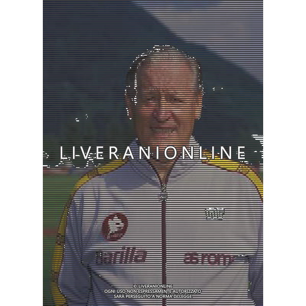 ALLENATORI CALCIO NELLA FOTO LIEDHOLM NILS ALLENATORE DELLA ROMA NEL 1988 FOTO ALDO LIVERANI