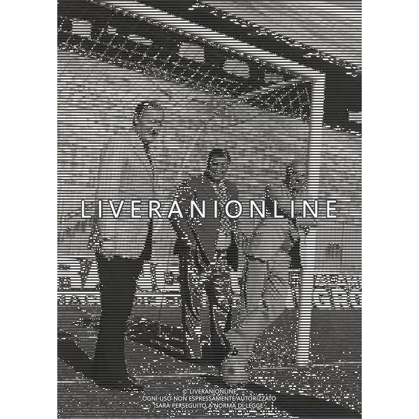 Nella foto Nils Liedholm, Gunnar Nordahl e Gren ph ca.fu/ag aldo liverani s.a.s.