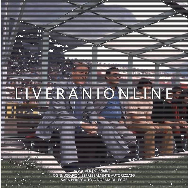 Nella foto Nils Liedholm e Nereo Rocco ph ca.fu/ag aldo liverani s.a.s.