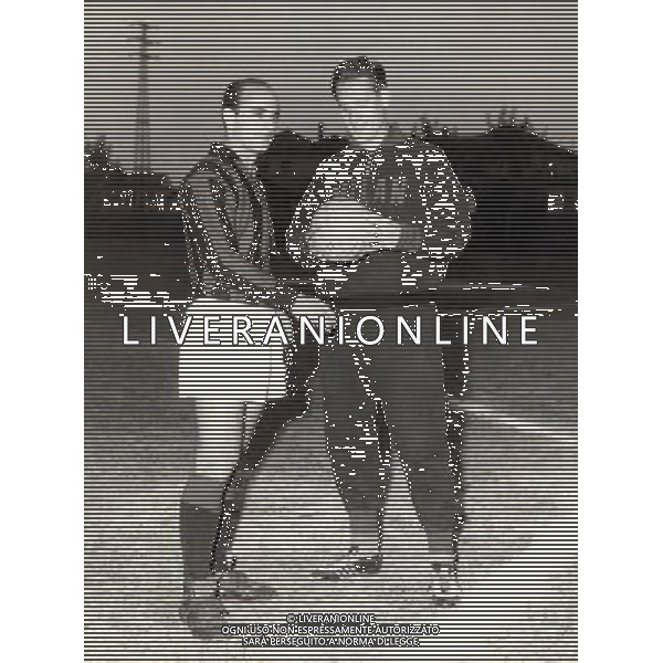 Nella foto Nils Liedholm e Dino ph ca.fu/ag aldo liverani s.a.s.