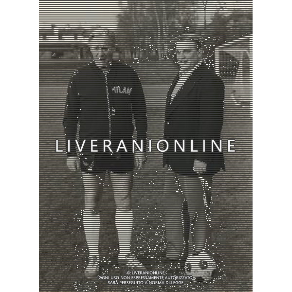 Nella foto Nils Liedholm e Gunnar Nordahl ph ca.fu/ag aldo liverani s.a.s.