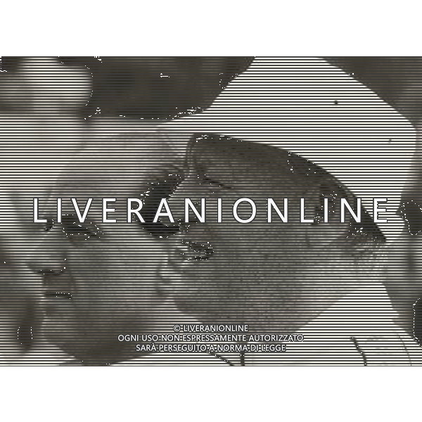 Nella foto Nils Liedholm e Silvio Berlusconi ph ca.fu/ag aldo liverani s.a.s.