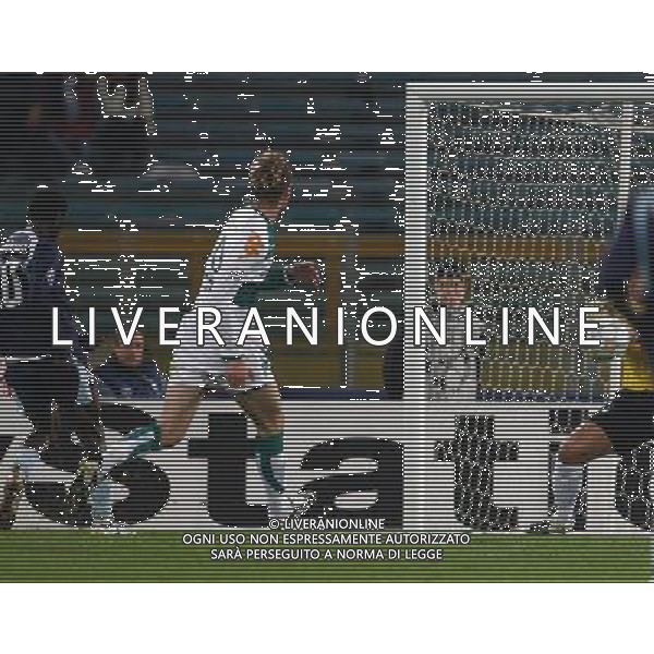 Lazio - Werder Brema 06/11/2007 Uefa Champions League 2007/2008 - fase a gironi 4a giornata Gruppo C nella foto: L\'occasione sprecata di Makinwa nel primo tempo ph Corradetti / ag. Aldo Liverani