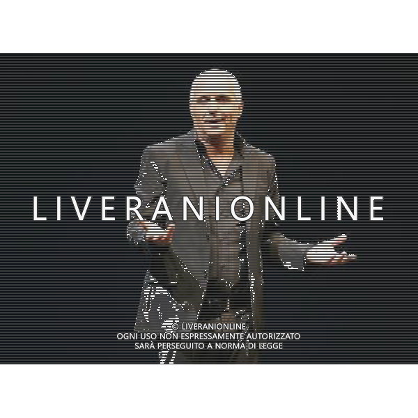 Milano 6 novembre 2007 Spettacolo teatrale di Panariello Giorgio in \'Faccio del mio meglio\' foto Andry / Ag. Aldo Liverani