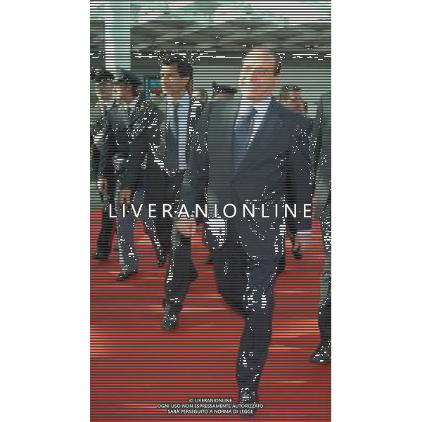 RHO (MI) 7/11/2007 SILVIO BERLUSCONI IN VISITA ALLA FIERA DI RHO NELLA FOTO FOTO MARIO ROMANO/AG ALDO LIVERANI