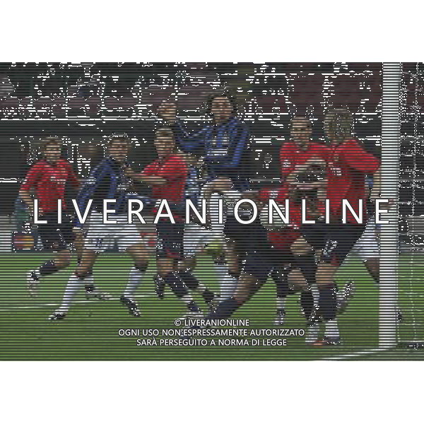 Inter - Cska Mosca Champions League 07/11/2007 nella foto occasione di zlatan ibrahimovic ph luzzani/Ag. Aldo Liverani sas