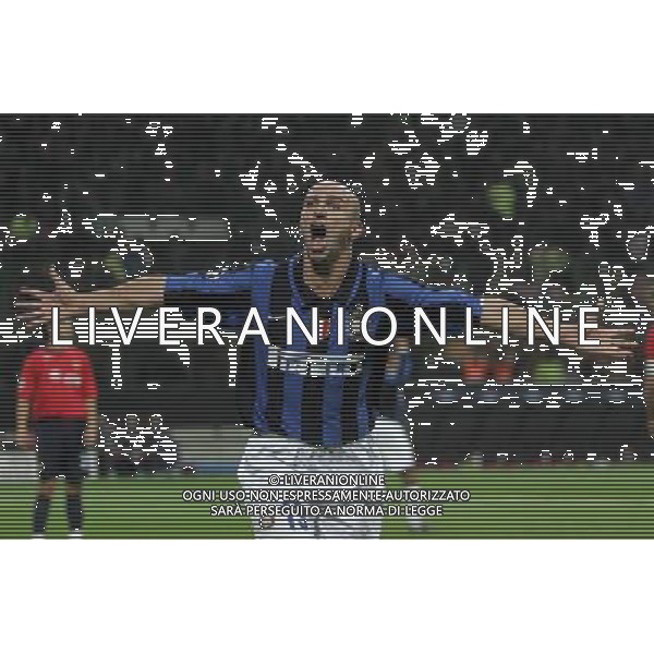 Inter - Cska Mosca Champions League 07/11/2007 nella foto esultanza dopo il secondo gol di esteban cambiasso ph luzzani/Ag. Aldo Liverani sas