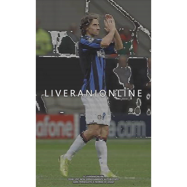 Inter - Cska Mosca Champions League 07/11/2007 nella foto zlatan ibrahimovic lascia il campo tra gli applausi ph luzzani/Ag. Aldo Liverani sas