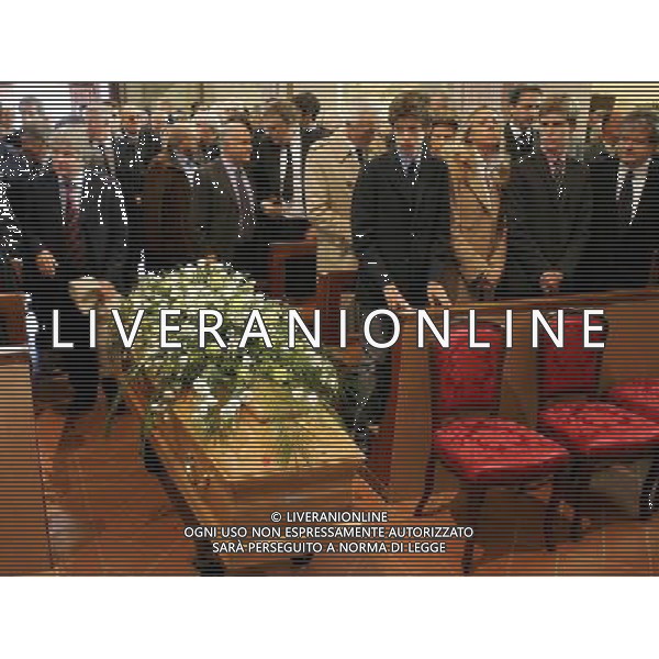 Cuccaro Monferrato 8 novembre 2007 Funerali di Liedholm Nils nella foto: il feretro foto Andry / Ag. Aldo Liverani