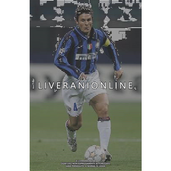 Milano 07/11/2007 champions league 2007/08 inter-cka mosca 4:2 nella foto javier zanetti ph marco luzzani/ag aldo liverani s.a.s.