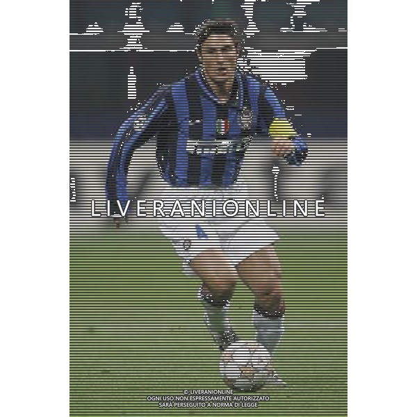 Milano 07/11/2007 champions league 2007/08 inter-cka mosca 4:2 nella foto javier zanetti ph marco luzzani/ag aldo liverani s.a.s.