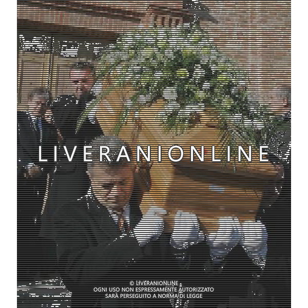 Cuccaro Monferrato 8 novembre 2007 Funerali di Liedholm Nils nella foto: il feretro foto Andry / Ag. Aldo Liverani